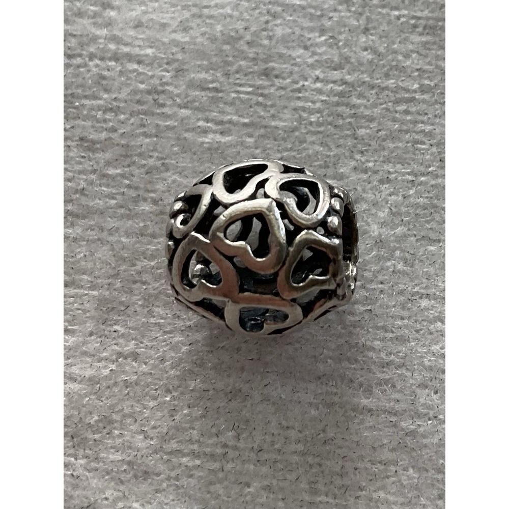 Pandora "Open Your Heart" charm ALE 925 Sterling Silver